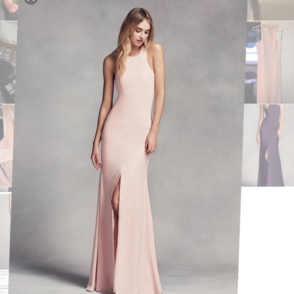 Vera Wang Blush Bridesmaid dress NWT
